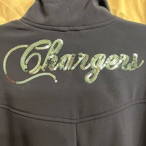 NFL San Diego Chargers Bling Varsity Jacket NWT